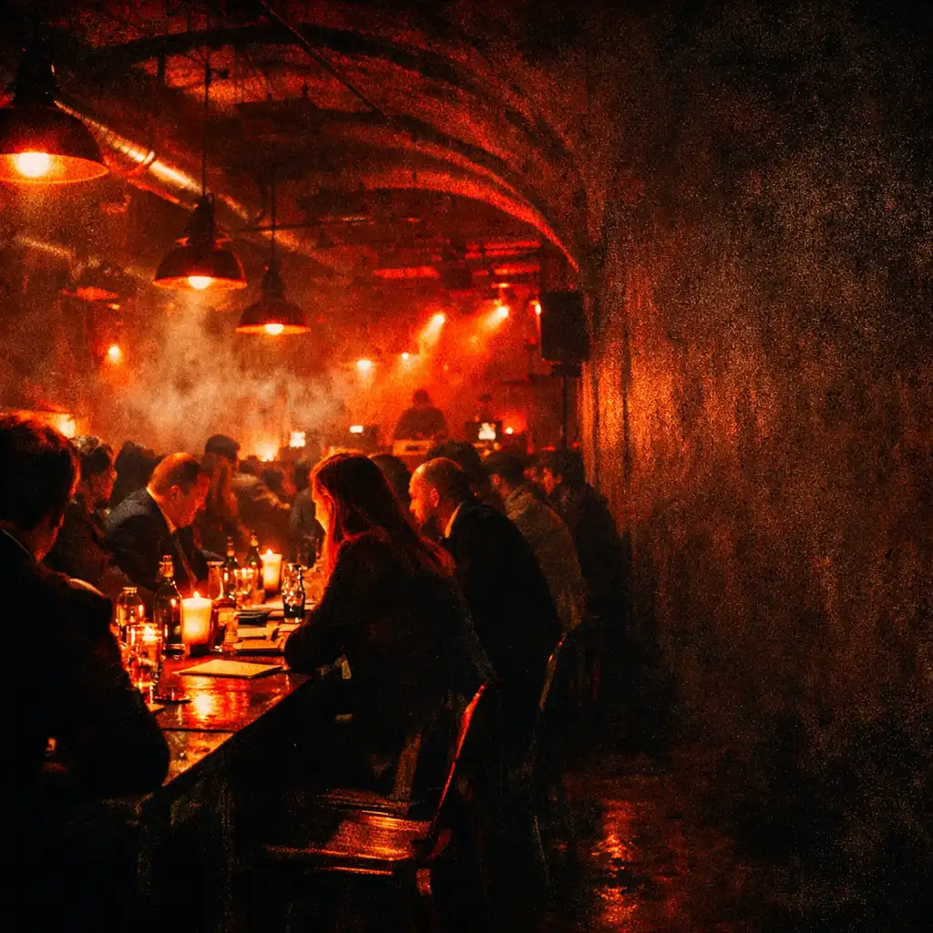 Underground céges esemény hangulat Budapesten